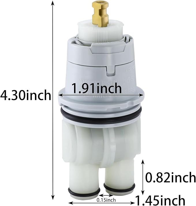 RP46074 Compatible with Delta 13/14 Series Tub Shower Faucet Valve Monitor - Image 4