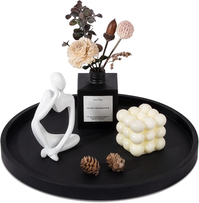 Silicone Bathroom Tray Coffee Table Decor Perfume Organizer, Waterproof by Heagoale