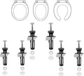 2027 New Toilet Seat Bolts, Heavy Duty Toilet Seat Fastener Bolt Kit by Unknown