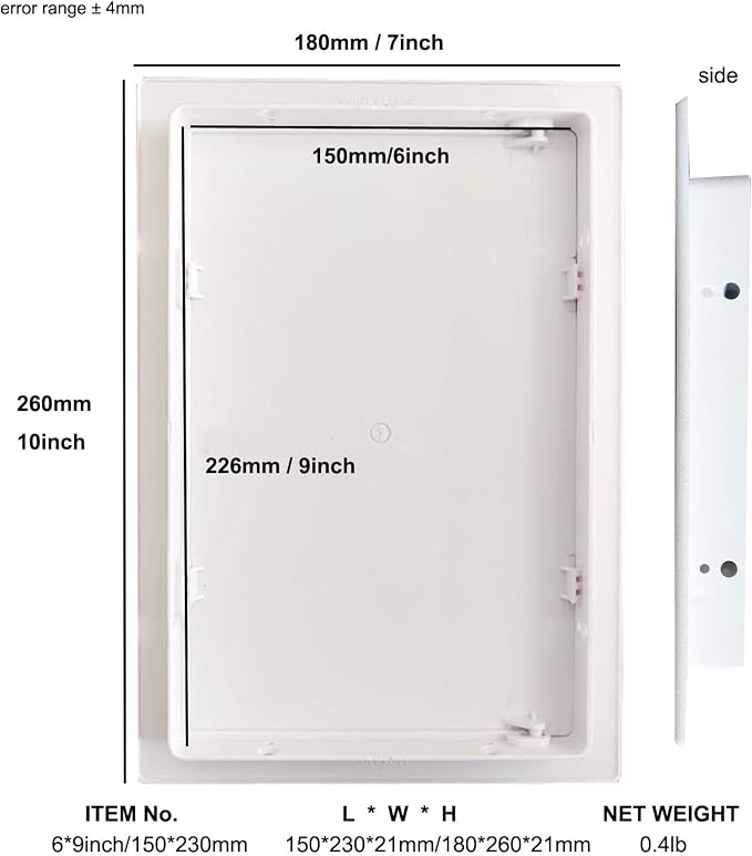 Fengze Plastic Access Panel for Drywall in All Departments, Access Doors for - Image 2