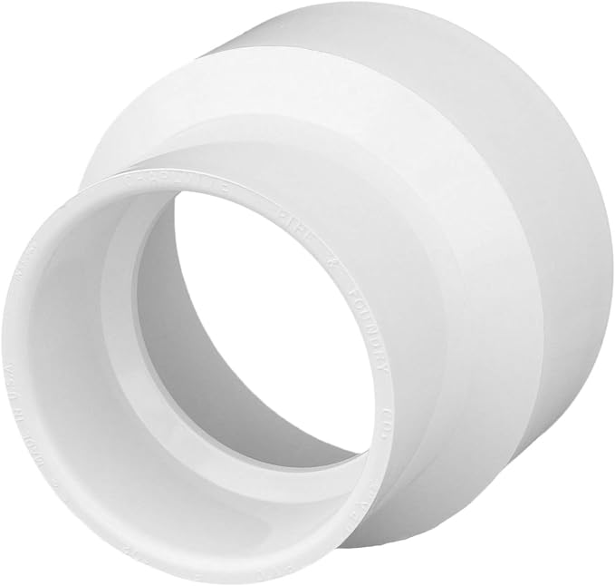 CHARLOTTE PIPE 3 x 4 DWV Pipe Increaser Reducer DWV by Charlotte+Pipe