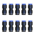 1/2" OD x 12mm OD Pneumatic quick Connector Push to Connect fittings Straight by ROZESAZZ