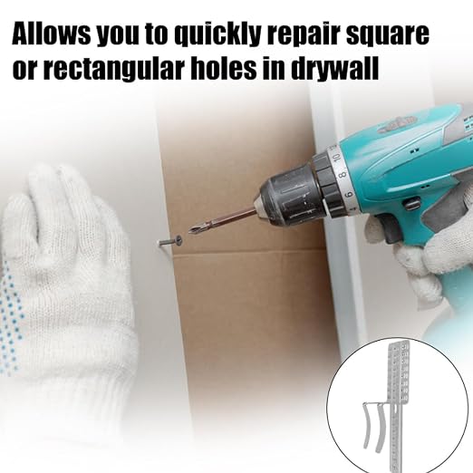 Drywall Repair Clips for 1/2 & 5/8 Inch Panels, Heavy Duty Stainless Steel - Image 2