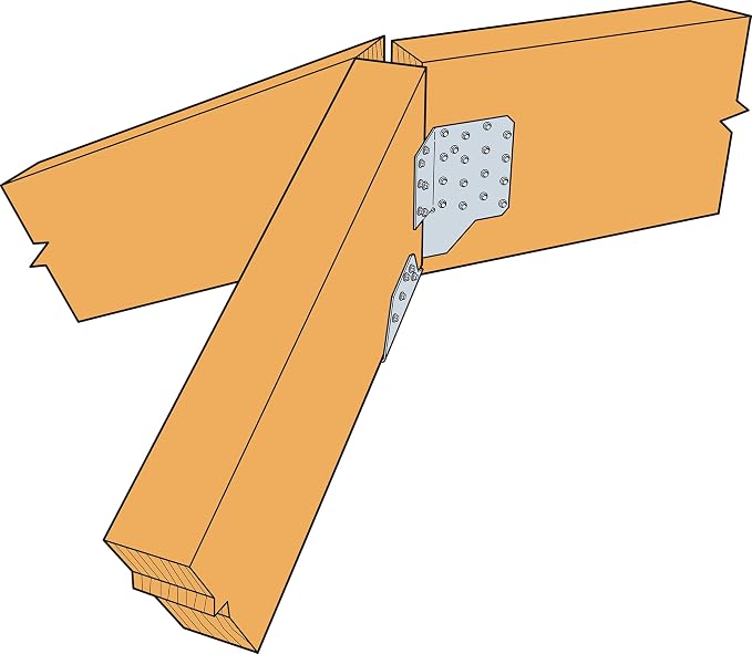 Simpson Strong-Tie HHRC44 Hip-Ridge Face-Mount Connector - Image 11