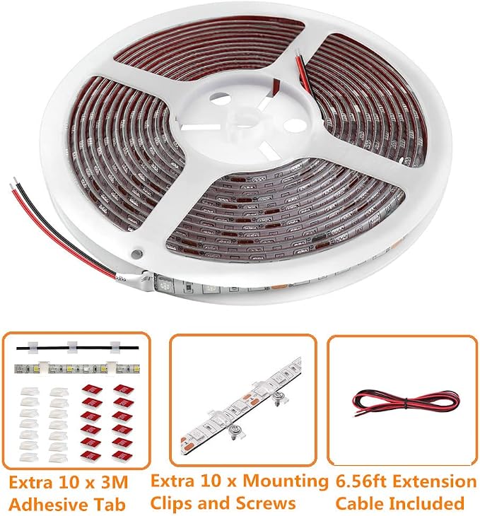 LED Boat Strip Lights, 32.8FT Blue Marine Pontoon Led Lights, Waterproof | Boat - Image 5