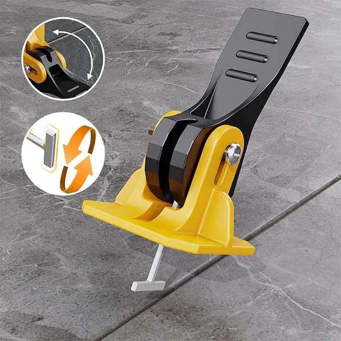 Tile Leveling Adjuster System Reusable Tile Installation Tool Kit Set Tile - Image 4