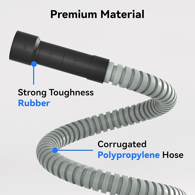 Universal Dishwasher Installation Kit – 6ft Stainless Steel Inlet Hose + 6ft - Image 4