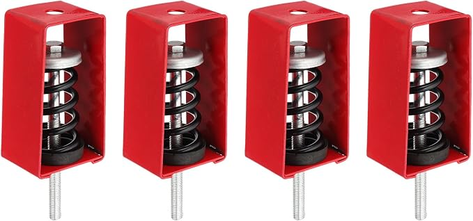 PATIKIL Ceiling Spring Vibration Isolator Hangers, 4 Pack 265lbs Mechanical by PATIKIL