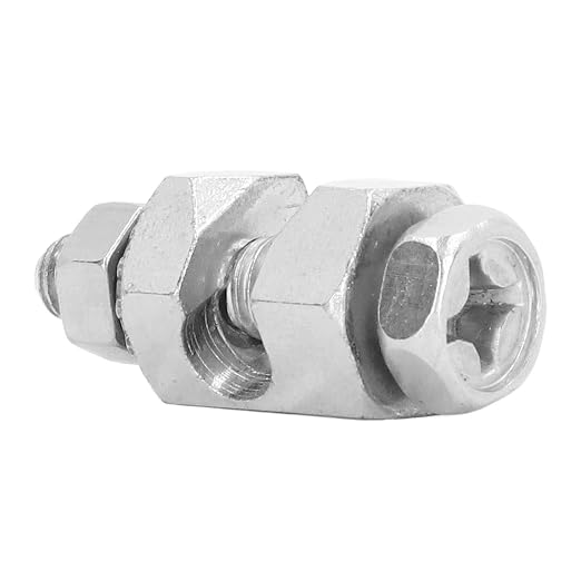 Premium Copper Solar Panel Grounding Clamps, Secure Hex Nut Tightening Earthing - Image 6
