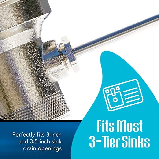 3.5-inch Sink Drain Waste Drain Valve - Image 6