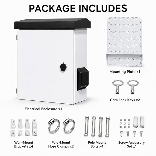 Outdoor Electrical Box, Weatherproof Electrical Enclosure - Image 7