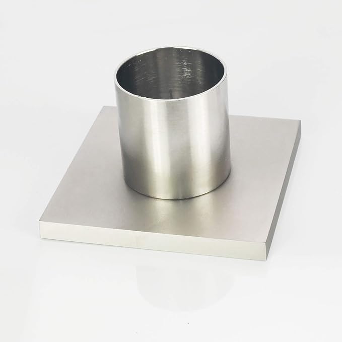 PHASAT Brass Floor Drain Contemporary 4 inches Square, - Image 7