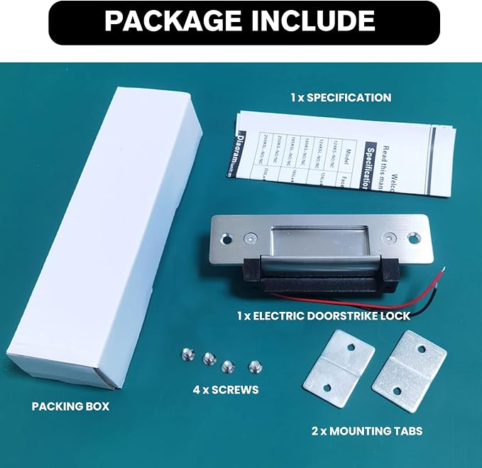 2026 Upgraded ANSI Standard Heavy Duty Electric Door Strike Lock - Image 7