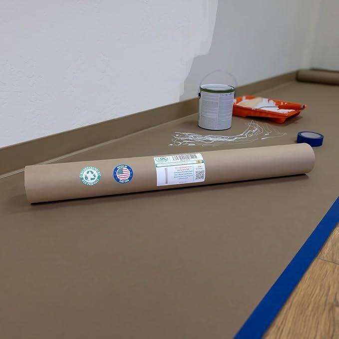 Brown Rosin Masking Paper 36" x 1992", 66 lb by IDLPackaging