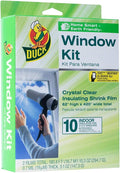 Duck Brand Indoor 10-Window Shrink Film Insulator Kit, 62-Inch x 420-Inch by DuckBrand