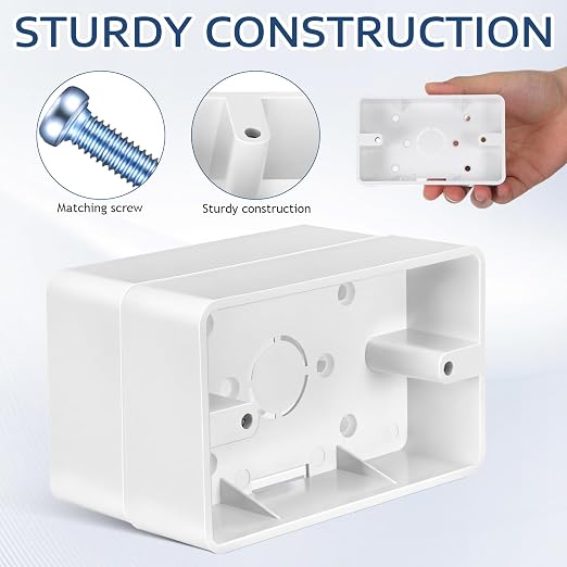 5Pcs Surface Mount Outlet Box - Image 5