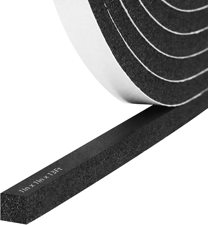 Storystore Self Adhesive Foam Weather Stripping, Noise Reduction & Gap Sealing by Storystore