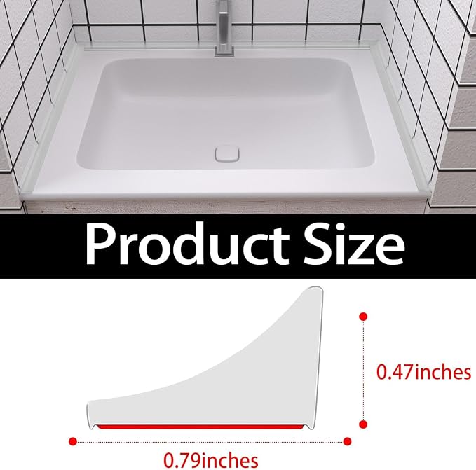 Raycity Silicone Shower Threshold Water Dam Barrier, 98 Inch, Shower Water - Image 2