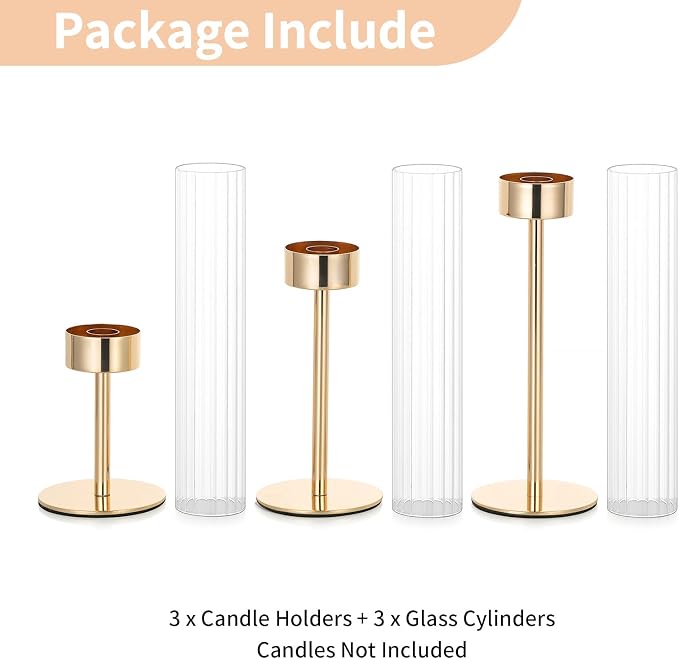 NUPTIO Tall Candlestick Holders - Image 7