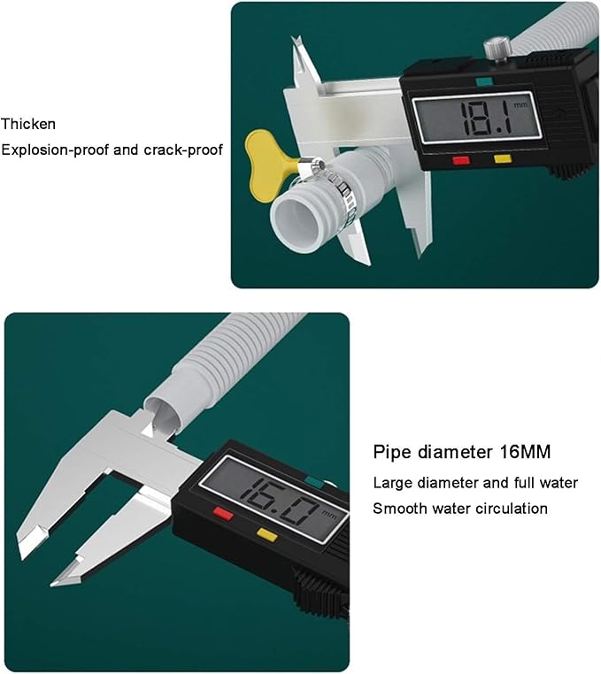 Kitchen Flexible Drain Hose, Washing Pipe, Universal Machine Extension - Image 3
