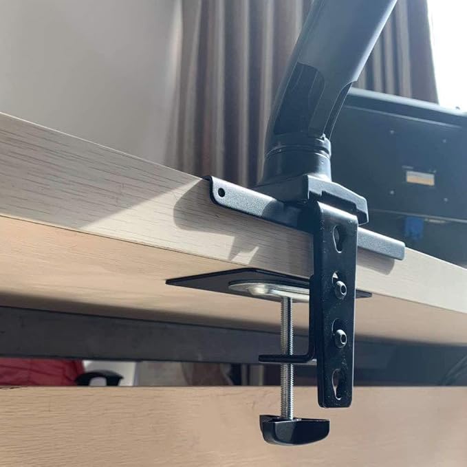 Steel Monitor Mount Reinforcement Plate Fits Most Monitor Desk Mount | - Image 3
