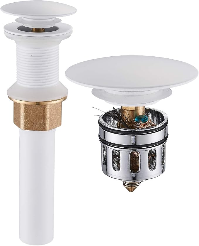 REGALMIX Pop Up Drain, Bathroom Faucet Vessel Vanity Sink Drain Stopper by REGALMIX