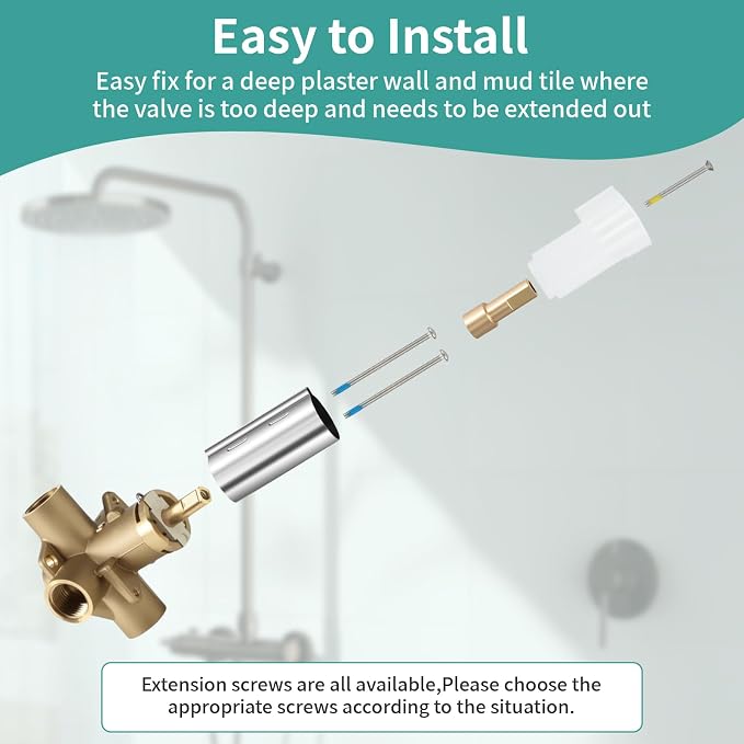 96945 Shower Extension Kit Replacement Compatible - Image 4