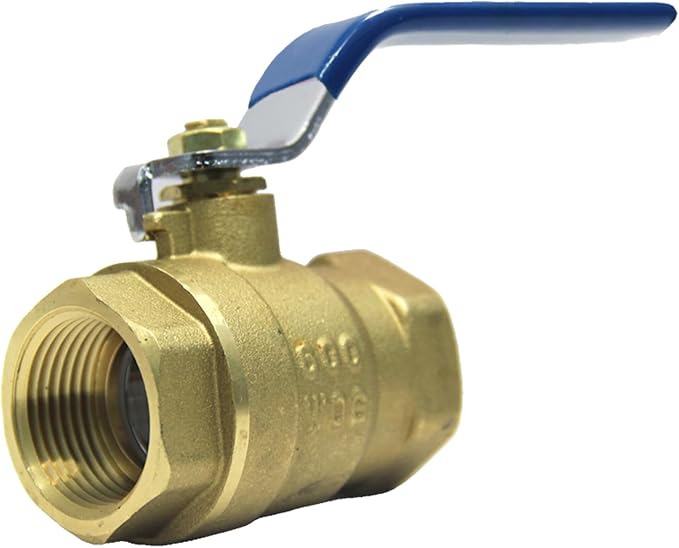 1 inch ball valve NPT Female Threaded Brass Ball Valve, US Standard 1” Brass by Sphagaceae