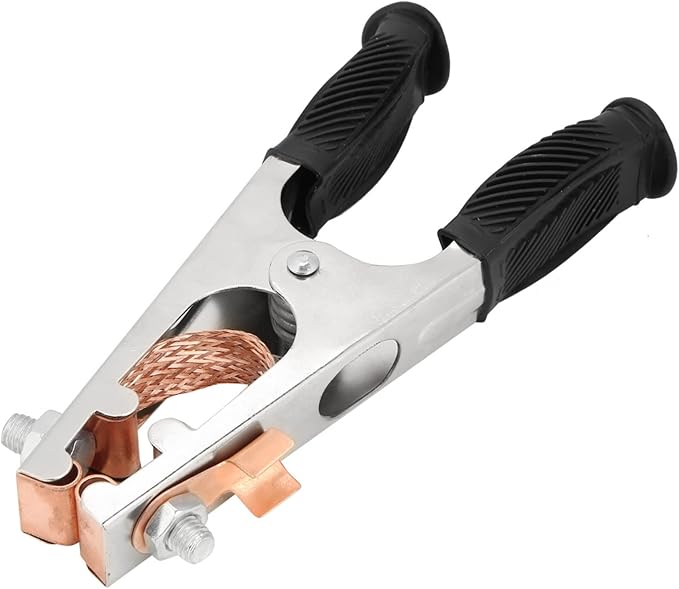 Welding Ground Clamp, 500A Electroplated Grounding Earth Clip | Copper Clips by Haosie