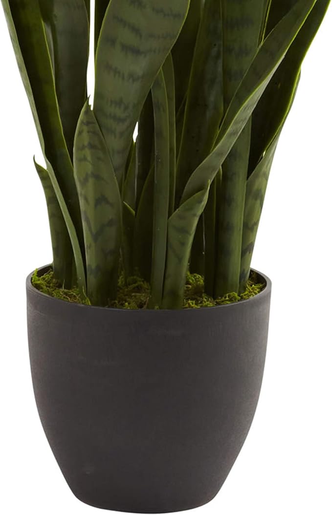 Nearly Natural 35 in Artificial Sansevieria Plant - Image 6