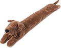 Dog Under Door Draft Stopper Heavy Duty, 3LB 36 Inch Decorative Fabric Door by SANFERGE