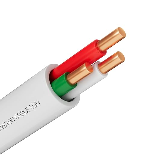 Syston 18/3 Thermostat HVAC Cable Wire, 100% Solid Copper, Riser/CL3R/CMR | 18 by SystonCableTechnology