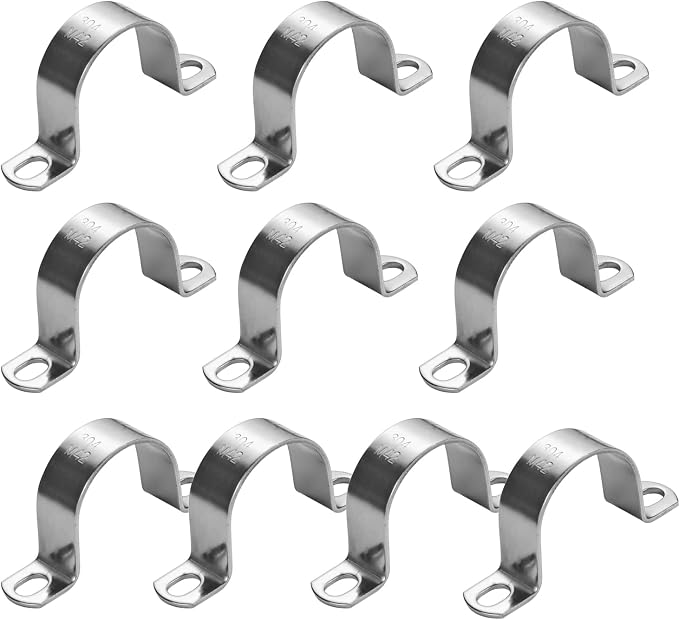 42mm U-Tube Strap Clamp, Stainless Steel-304, Rigid U-Bracket, Pipe Clamp Hanger by Choosewhatyouneed