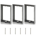 HXH Single Gang Receptacle Outlet Box Extender, 1/2 Inch, 3 Pack | by HUIXHAO