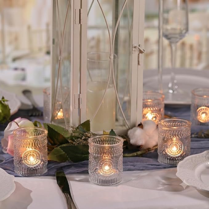 30 Pcs Clear Votive Candle Holders - Image 3
