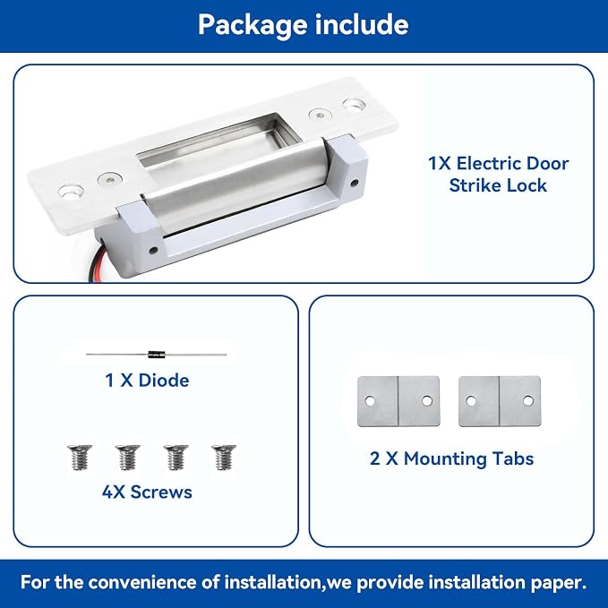 2026 Upgraded ANSI Standard Heavy Duty Electric Door Strike Lock - Image 7