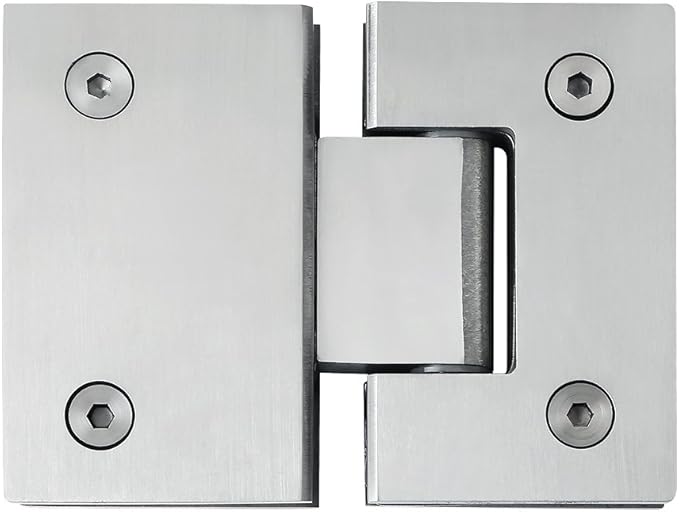 Alise Glass Shower Door Hinge, 180° Hinge by Alise
