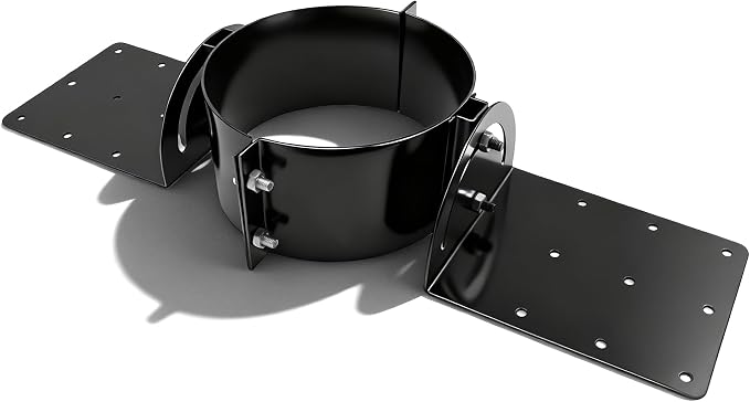 Adjustable Roof Chimney Pipe Support Bracket by XSKLBZA