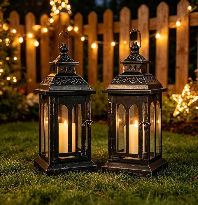 Candle Lantern Decorative Indoor & Outdoor, Halloween Decorations - Image 6