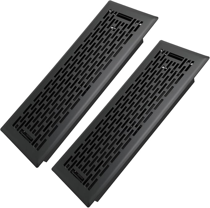 Howeall 4x12 Inches 2 Pack Heavy Duty Walkable Floor Register by Howeall