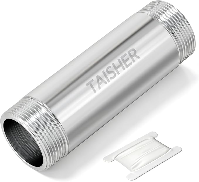 1pcs Thickened Nipple Cast Pipe 1-1/4" NPT Male by TAISHER
