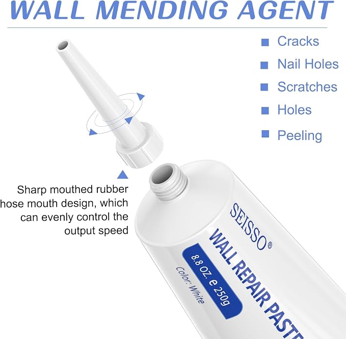 Wall Repair Paste Kit, 2x250g Wall Mending Agent - Image 6