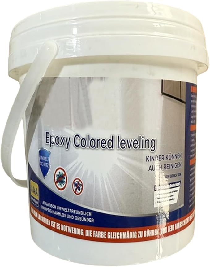Colored Epoxy Paint | Self Leveling Floor Coating | Water Based Non-Slip High by Unknown