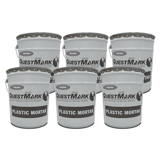 2124 Low Temperature Epoxy Concrete Floor Patch, 1/4 Pallet, Dark Gray by QuestMark