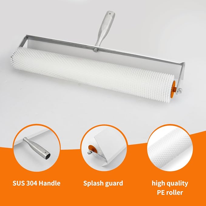 Self-Leveling Cement Tool Kit, Including Stainless Steel Scraper Self-Leveling - Image 3
