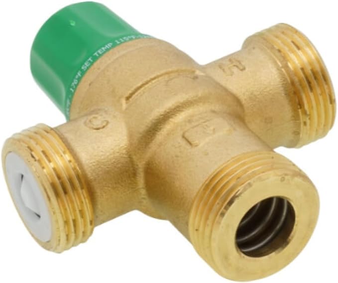 Mixing Valve, Forged Brass, 1 to 20 gpm - Image 3
