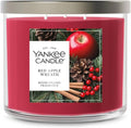 Yankee Candle Red Apple Wreath, Scented Candle, 14.5oz 3-Wick Candle Jar by Unknown