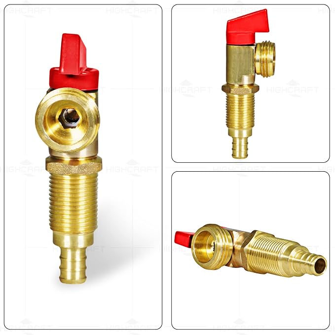 Highcraft 540Q Washing Machine Replacement Valve 1/2’’ PEX B Inlet x 3/4’’ MHT - Image 4