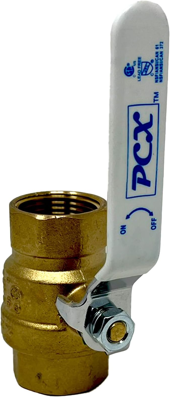 PROCURU 1-Inch FIP Female NPT Threaded Heavy Duty Brass Ball Valve, Full Port - Image 4