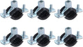 uxcell 6 Pcs Split Ring Pipe Hanger, 20mm/0.8inch Adjustable Pipe Bracket Clamp by uxcell